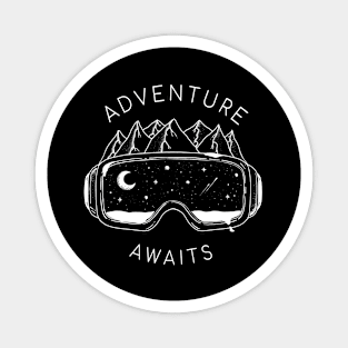 ADVENTURE AWAITS Magnet